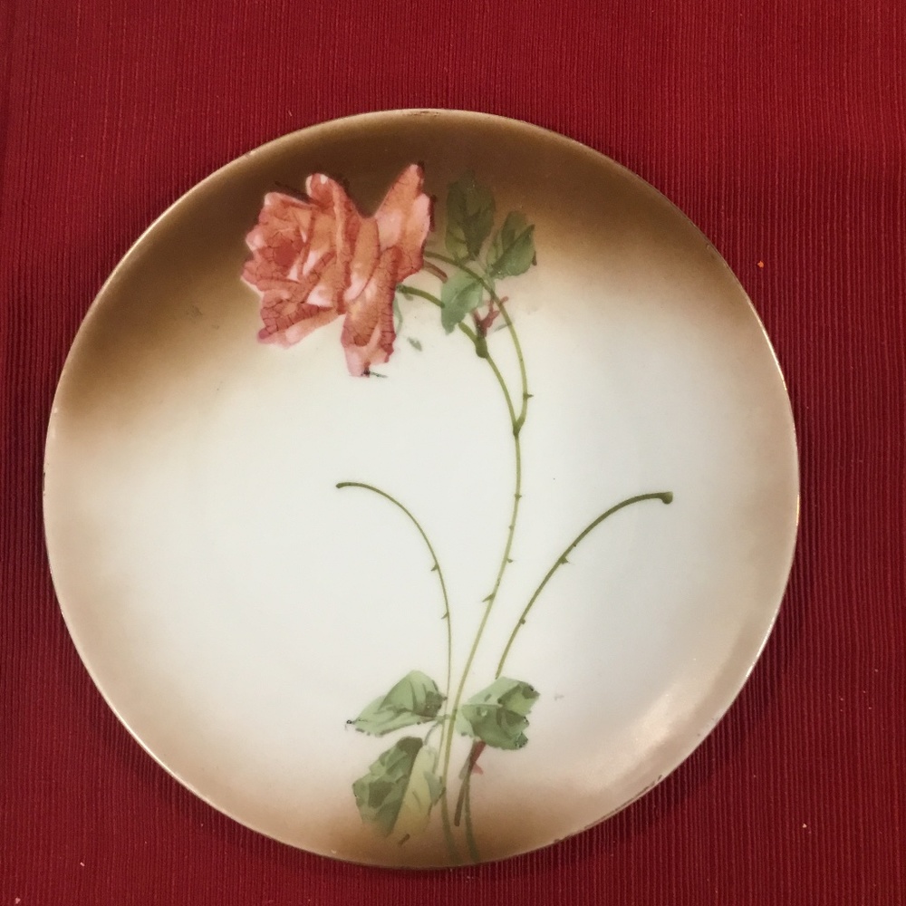 Painted dish